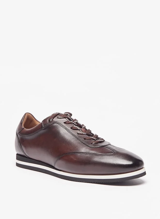 دوتشيني Men'S Solid Shoes With Lace-Up Closure