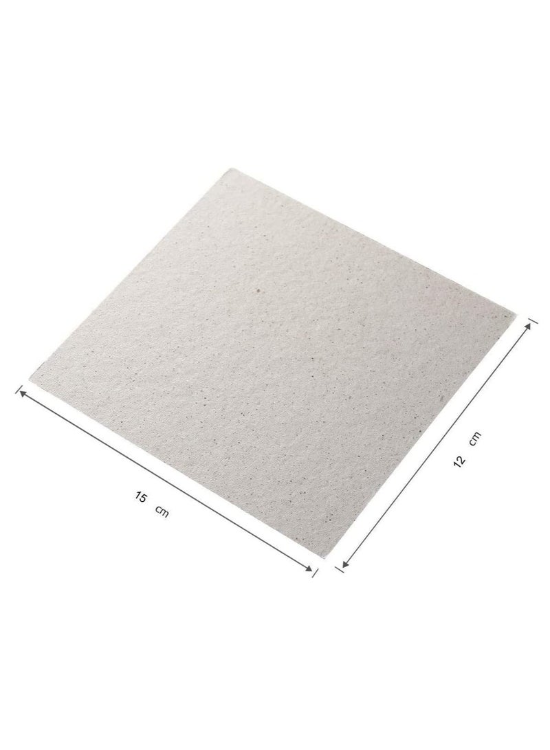 Rubik Large Microwave Waveguide Cover Plates Universal MICA Sheet for Microwave Oven Filter, Cut to Size (15x12cm) Pack of 2pcs  - Image 3