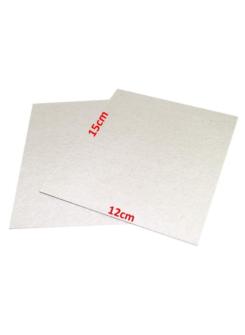 Rubik Large Microwave Waveguide Cover Plates Universal MICA Sheet for Microwave Oven Filter, Cut to Size (15x12cm) Pack of 2pcs  - Image 1