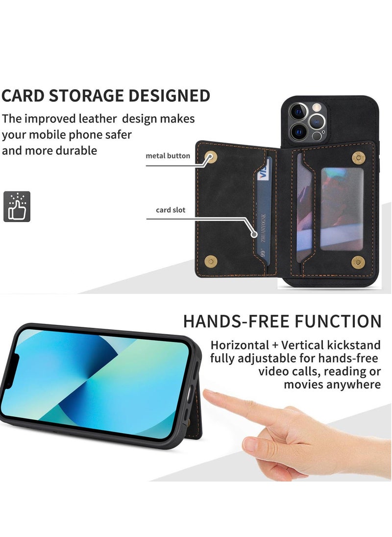 General - Suitable for Apple iPhone 15/15 Plus/15 Pro/15 Pro Max Phone Case - Line Splicing Side Stick Leather Case - Image 1