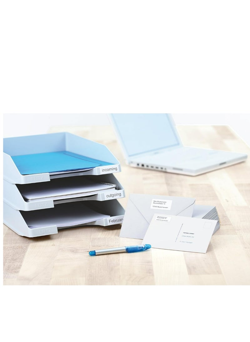 Herma Herma Multi-Purpose Self-Adhesive Labels, 65 Labels Per A4 Sheet, 6500 Labels for Laser and Inkjet Printers, S Size, 38.1 x 21.2mm (4270), White  - Image 3