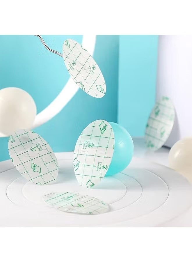 100 Pieces Transparent Baby Ear Stickers for Shower - Waterproof Newborn Sticker Disposable Patches Baby Shower Cap Ear Protection for Kid Showering Surfing Snorkeling Other Water Sport - Image 5