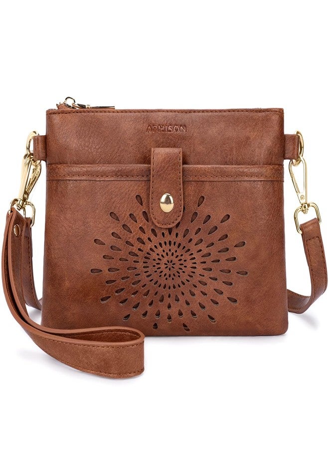 APHISON Wristlet Wallets Clutch Purses Small Crossbody Bags For Women, Cell Phone Wallet Purse RFID Wallet Women - Image 1