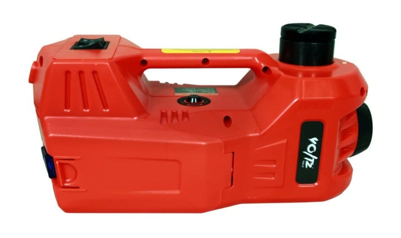 VOLTZ TY155HJ - 5 Ton 12V Hydraulic Car Jack with Electric Wrench Floor DC 12V Electric Repair kit for at Emergency Tire Change Lifting Jack Range 6-17.7 inch - Image 4