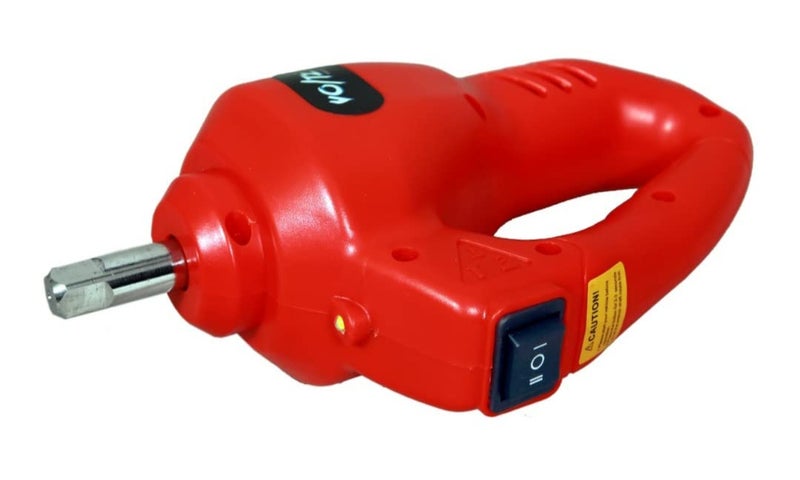 VOLTZ TY155HJ - 5 Ton 12V Hydraulic Car Jack with Electric Wrench Floor DC 12V Electric Repair kit for at Emergency Tire Change Lifting Jack Range 6-17.7 inch - Image 5