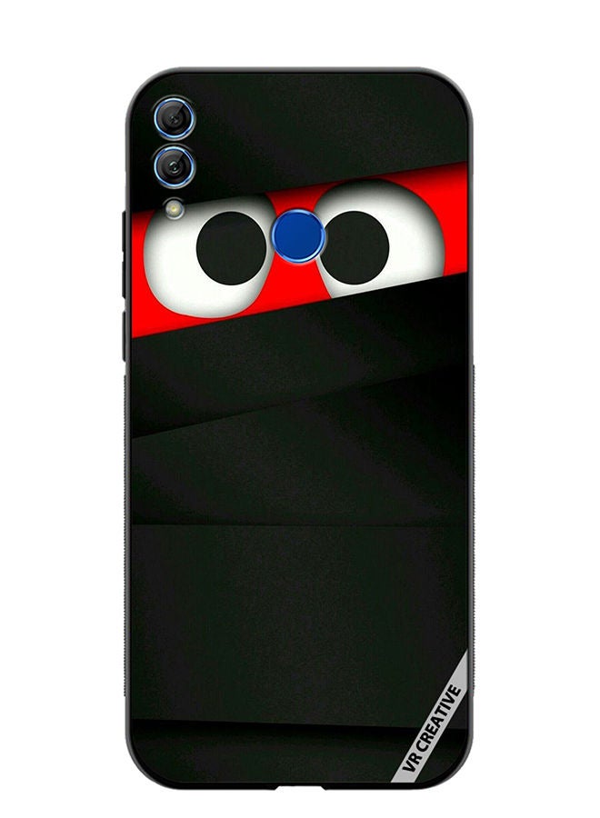 Protective Case Cover For Honor 10 Lite Eyes Design Multicolour