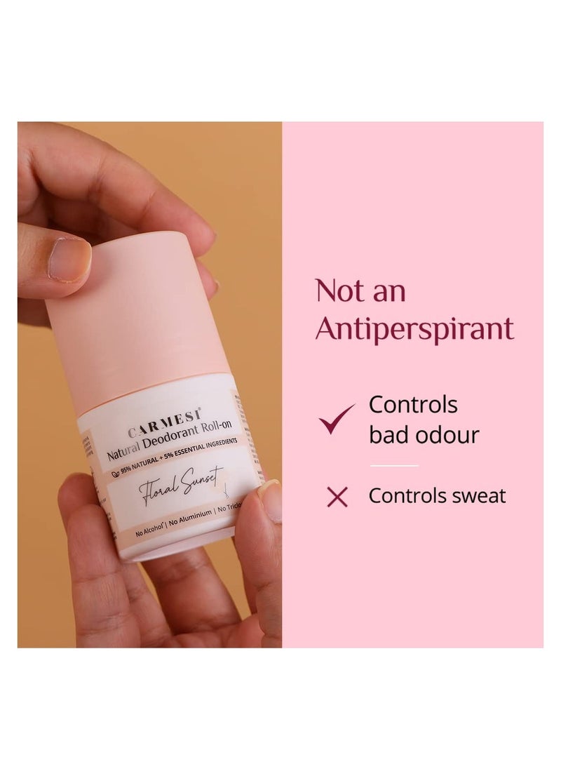 CARMESI Natural Deodorant Roll on for Women  - Image 3