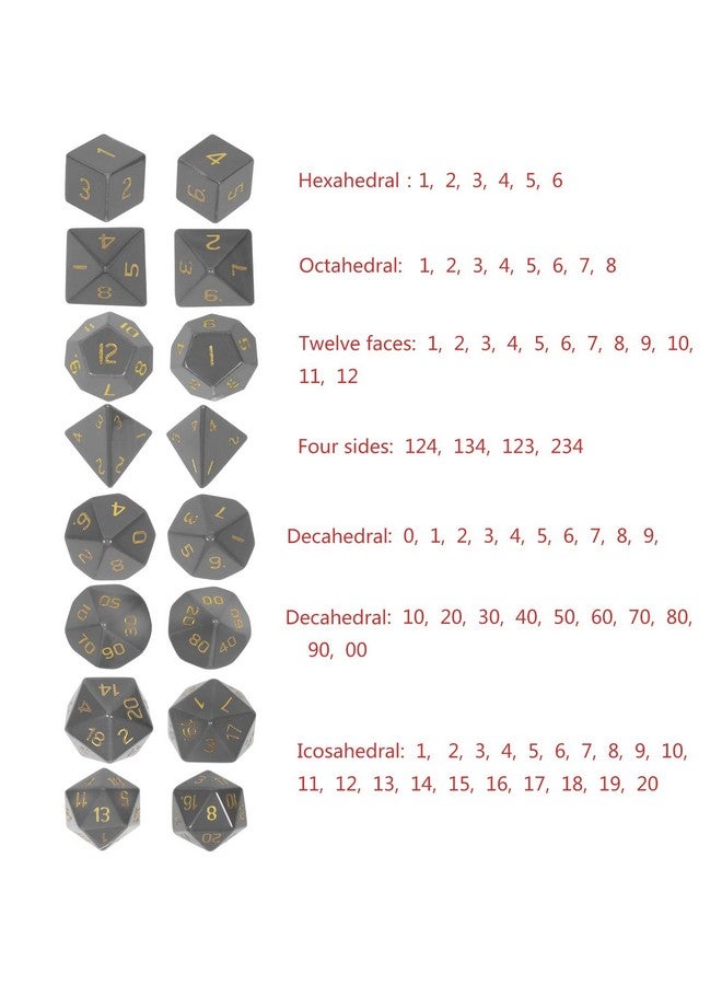 Nupuyai Nupuyai Healing Rose Quartz Crystal D&D Polyhedral Dice Set with Box for Dungeons and Dragons, Set of 7 Table Top Game Dice for RPG MTG Roleplaying Collection  - Image 4