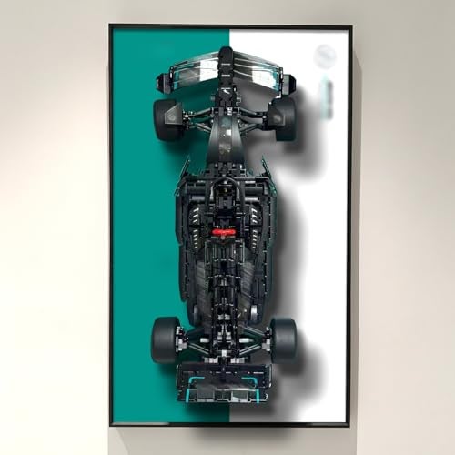 WETCEAOM Display Wallboard Compatible with Lego Technic 2022 Ford GT 42154 Car Wall Mount Compatible with Lego GT Cars Wall Display Frame Enthusiasts Only Display Wallboard - Image 1