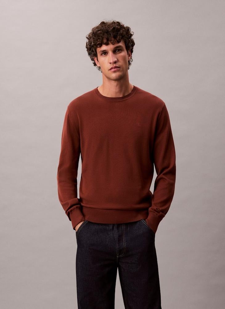 CALVIN KLEIN Supima Cotton Classic Sweater - Image 1