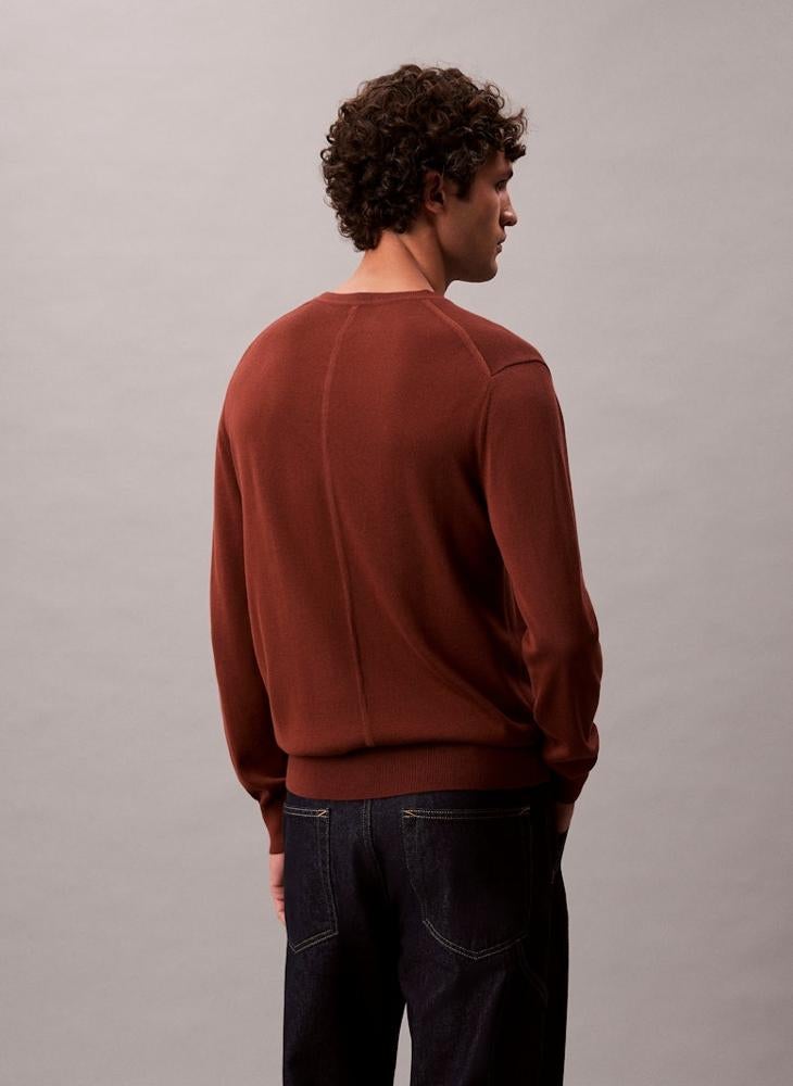 CALVIN KLEIN Supima Cotton Classic Sweater - Image 2