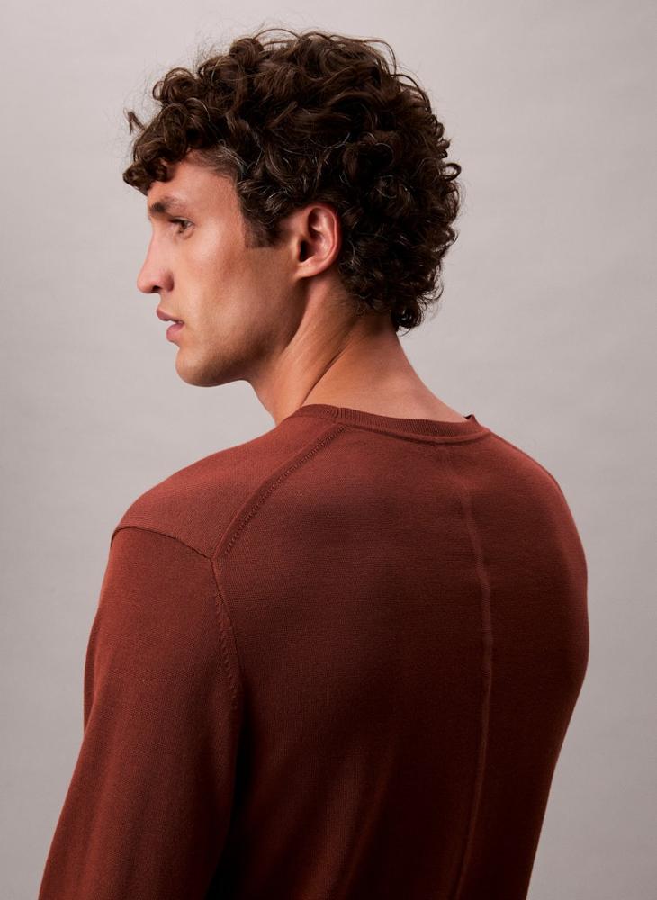 CALVIN KLEIN Supima Cotton Classic Sweater - Image 4