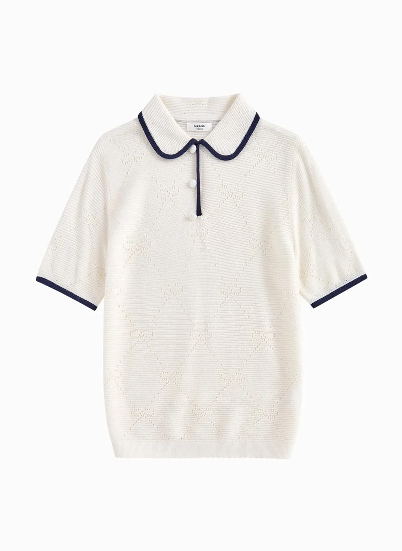 بالابالا Kids Girl Lapel Sweater