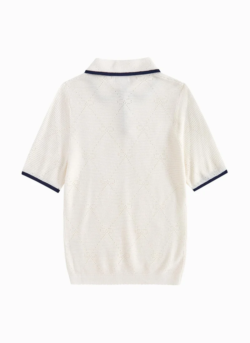 بالابالا Kids Girl Lapel Sweater