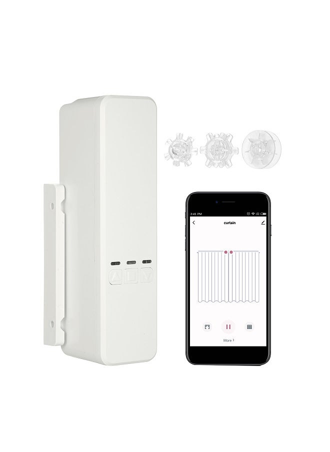 Generic - WiFi  DIY Smart Motorized Chain Roller Blinds Shade Shutter Drive Motor APP Control Compatible with Alexa Google Home Voice Control Programmable Electric Curtain Motor - Image 1