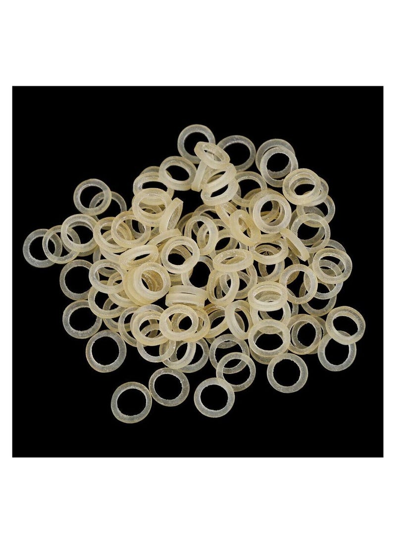 SYOSI 500 Pcs Orthodontic Elastic Rubber Bands Dental Rubber Bands for Dentist Clinic Orthodontic Supplies, for Dreadlocks, Hair, Braids, Fix Tooth Gap  - Image 3