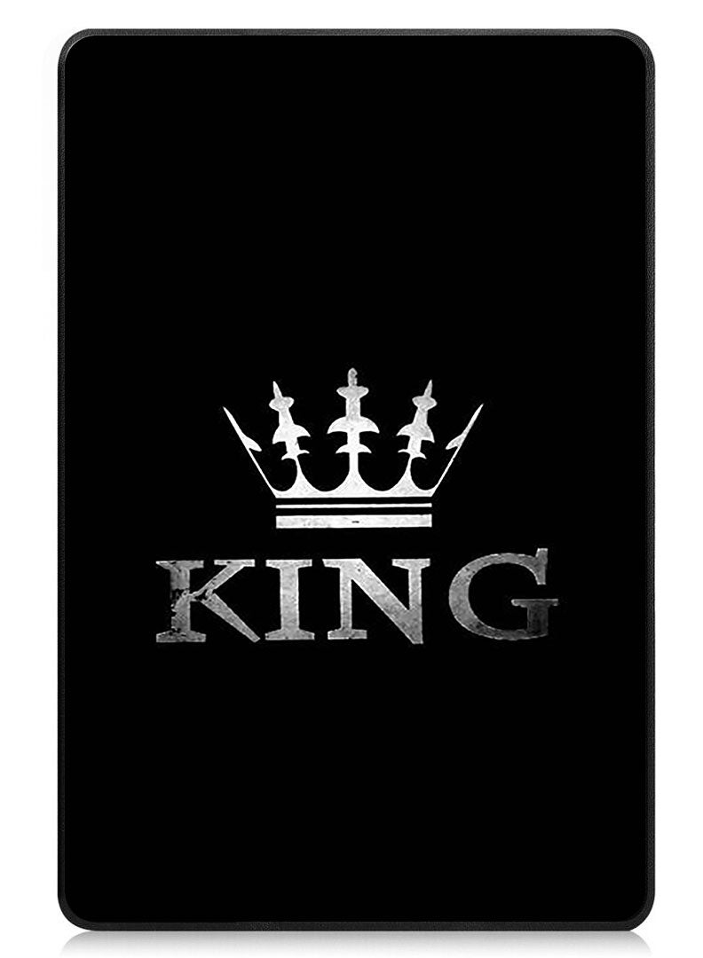 Theodor Protective Flip Case For Apple iPad Pro 13 (2024) With Trifold Stand Auto Wake Sleep Shockproof Cover King Crown - Image 1