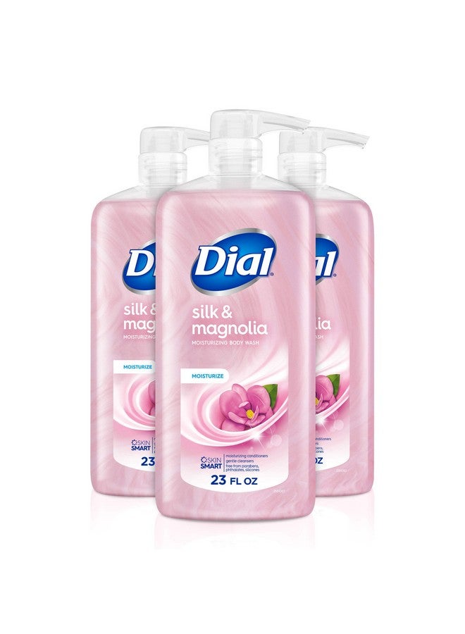 Dial Body Wash Silk & Magnolia 23 Fl Oz (Pack Of 3) - Image 1