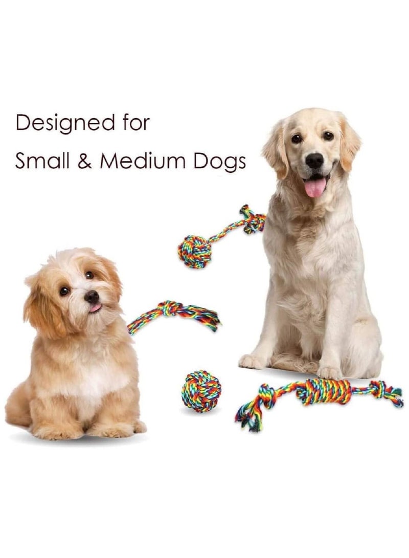 Excefore 4 Pack Dog Toys for Large Dogs Durable Rope Chew Toys Set for Aggressive Chewers Large Dogs Gift Set Best for Medium to Large Breeds Interactive Dog Toys for Small Dogs  - Image 2