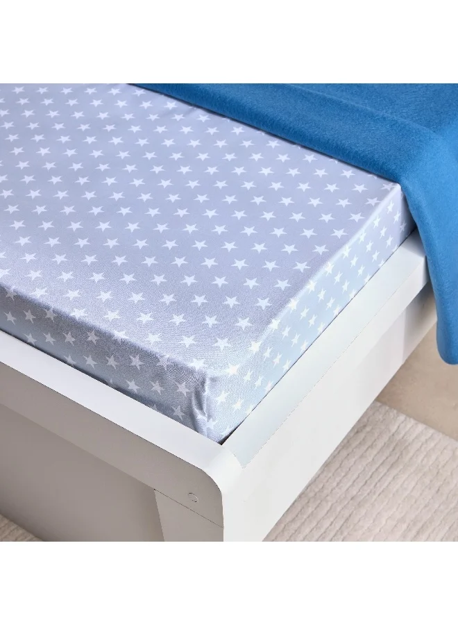 Home Box Gaming Biker Single Microfibre Fitted Sheet 200 x 25 x 90 cm
