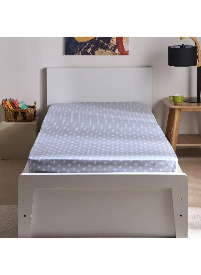 Home Box Gaming Biker Single Microfibre Fitted Sheet 200 x 25 x 90 cm