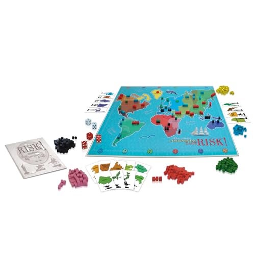 Winning Moves Risk 1959 The Classic Reproduction of Risk with Original Artwork and Components by Winning Moves Games USA, The World Domination and Strategy Battle Game for 2 to 6 Players, Ages 8+ - Image 2