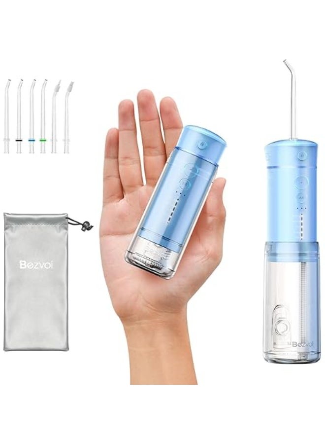 Bitvae Portable Water Flosser for Teeth | Bitvae P1 Mini Dental Floss and Water Floss Pick | Cordless Telescopic Tank Oral Irrigator | IPX7 Waterproof Cleaner for Sensitive Teeth and Braces | Travel Tooth Brush Companion - Image 2