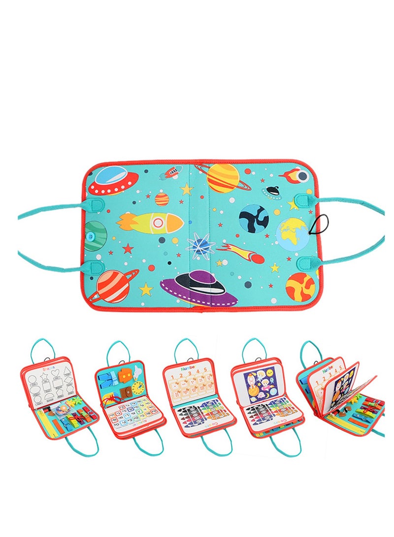 Feels Early Teaching Book Dress Learning Board Children's Toys Early Education Puzzle Toys  - Image 2