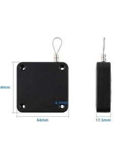 Y&D Automatic Sensor Door Closer Punch-Free Multifunctional Easy Installation with Drawstring for All Doors  - Image 4