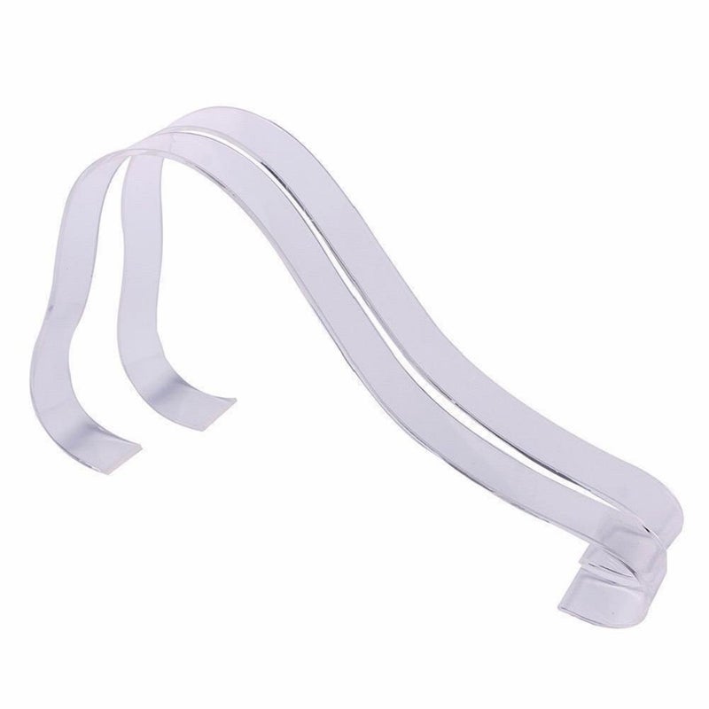 glasstore 5 Pairs Shoe Trees for Women Sandals High Heel Shoes Clear Acrylic Retail Shop Display Stand Plexiglass Shoes Supporter Forms Inserts