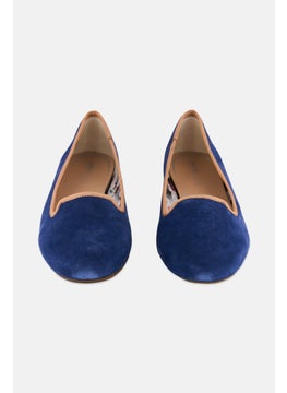 GEOX Women Slip On Casual Shoes, Blue  - Image 4