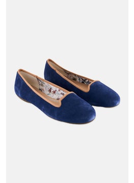 GEOX Women Slip On Casual Shoes, Blue  - Image 1