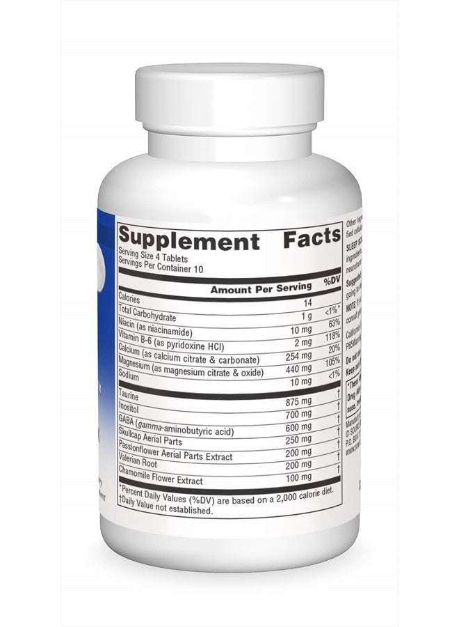 Source Naturals Sleep Science NutraSleep - Multi-Nutrient and Herb Complex - Supports Rest And Relaxation- 40 Tablets - Image 3