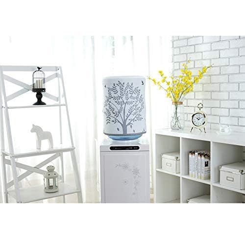 Yihoo Water Dispenser Durable Dust Proof Fabric Bucket Covers, Furniture Cover Protector 13x11 inches (Gray Big Tree) - Image 4