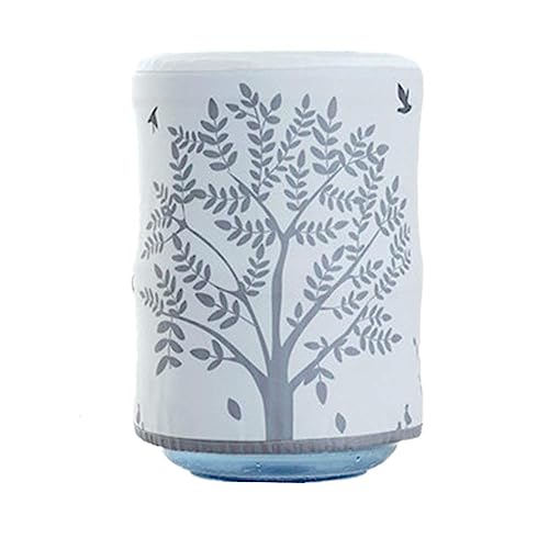 Yihoo Water Dispenser Durable Dust Proof Fabric Bucket Covers, Furniture Cover Protector 13x11 inches (Gray Big Tree) - Image 1