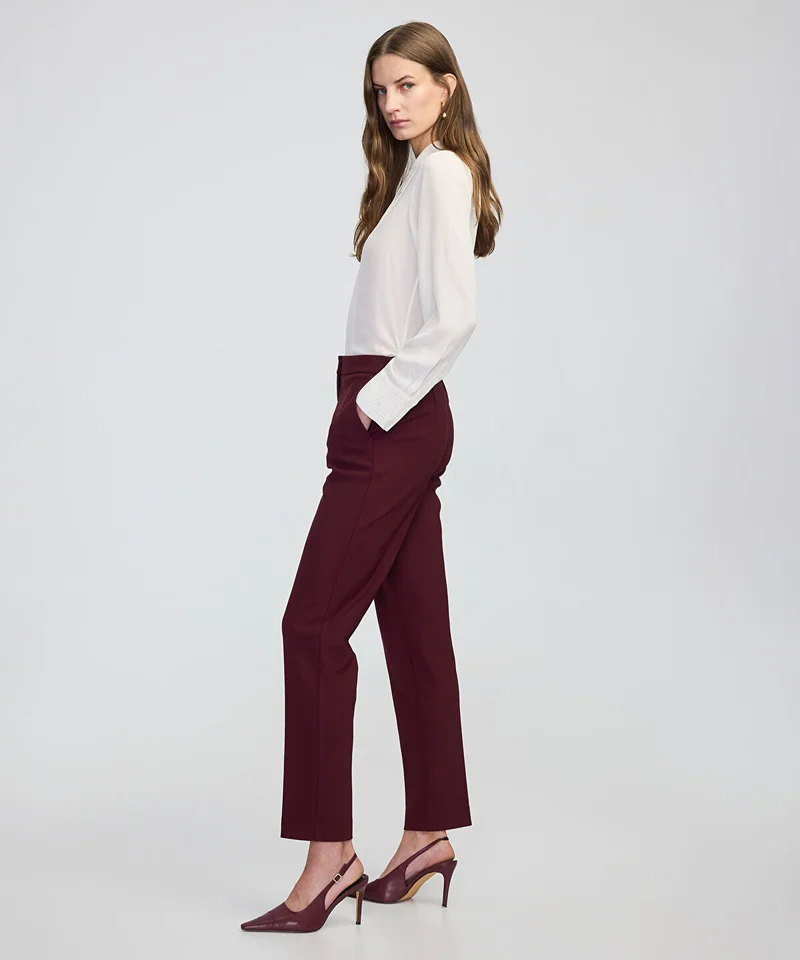 Ipekyol Elastic-Back Cigarette Trousers