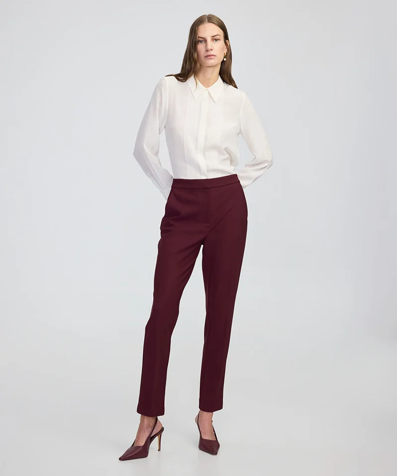 Ipekyol Elastic-Back Cigarette Trousers