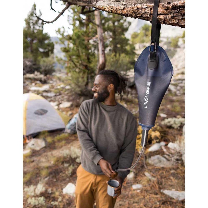 LifeStraw Peak Series Compact Gravity Water Filter System; 3L; Mountain Blue - Image 4