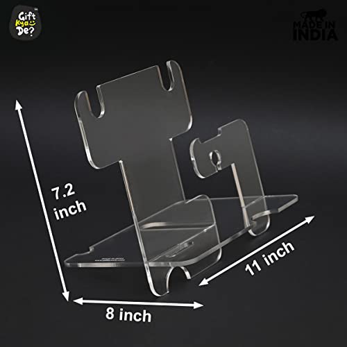 Gift Kya De GKD 5 in 1 Organizer with Mobile Stand Thoughtful Gifts for Men Anniversary, Birthday Gift for Brother, Boyfriend Rakhi Gift for Brother Gift for Husband Table Teachers Day Gift (Ice) - Image 5