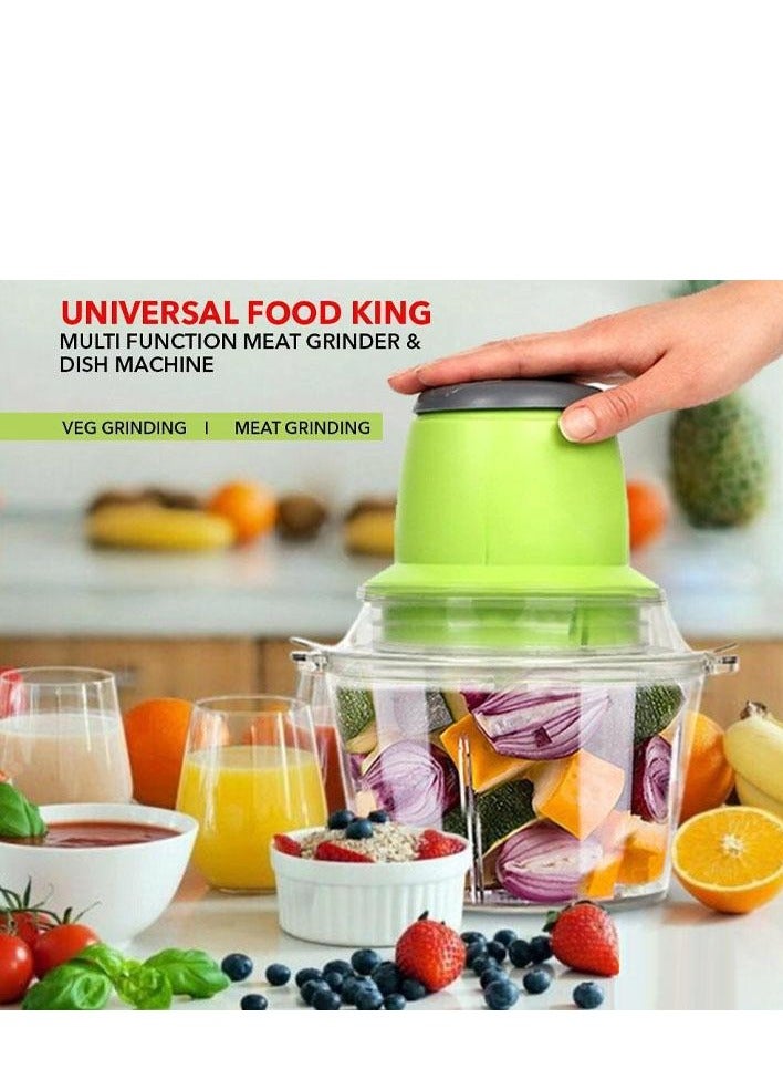 Automatic Powerful Electric Meat Grinder Multifunctional Electric Food Processor Electric Chopper Meat Slicer Cutter Blender - Image 2