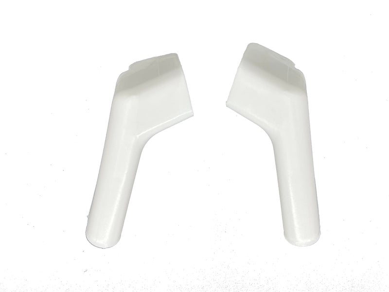 xyocx Camper Rain Gutter 2 Right 2 Left kit RV Rain Gutter Trailer Rain Gutter 655-FLEX-PW-A fits RV Trailer Camper Hardware Extended Rain Gutter Spout Spout Gutter Rails(4 Pack) - Image 5