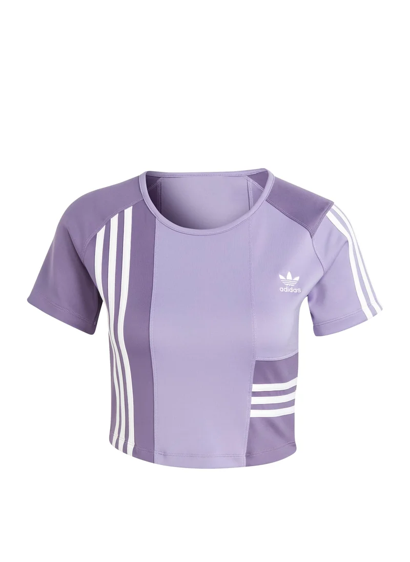Adidas adidas TEE Purple Originals Women T-SHIRTS