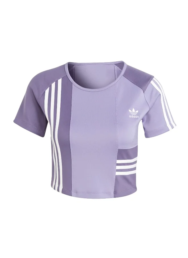 adidas Originals adidas TEE Purple Originals Women T-SHIRTS