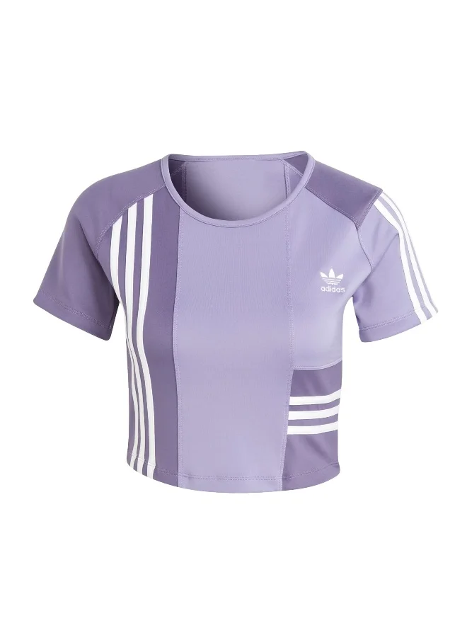 adidas Originals adidas TEE Purple Originals Women T-SHIRTS