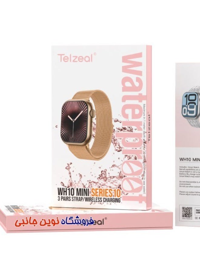Telzeal WH10 Mini Series 10 Smart Watch – 1.43" AMOLED Display, 30M Depth Waterproof, Fitness & Health Tracking, Compatible with Android & iOS, Silicone Strap - Image 5