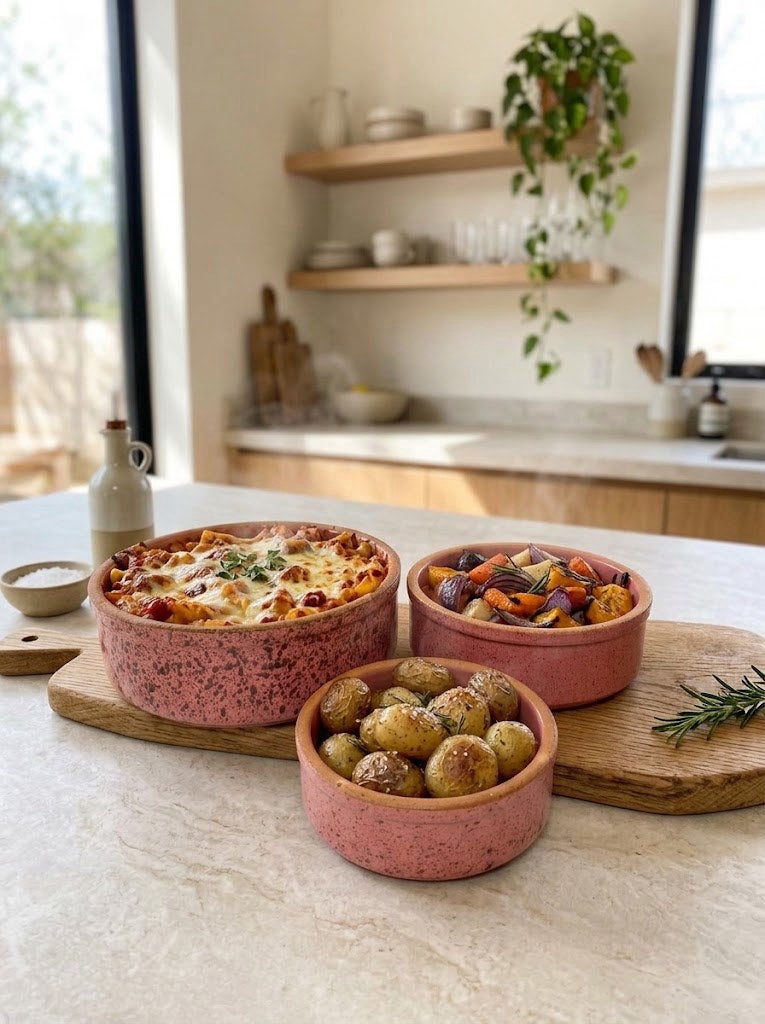 HomePro 20 cm Rose Clay Tajine - Image 3