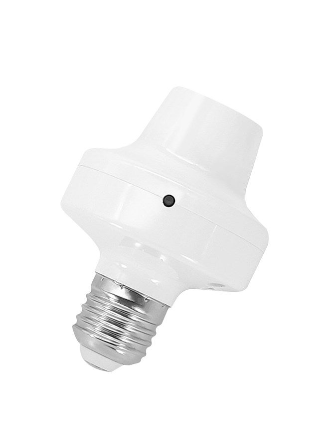 A C90-250V Wirelessly BT Connected Intelligent Light Bulbs E27 Base Socket Holder Supported Phones App Control/ Timing Times Delay Function/ Voice Control/ Sharing/ Replacement for Android&IOS System  - Image 1