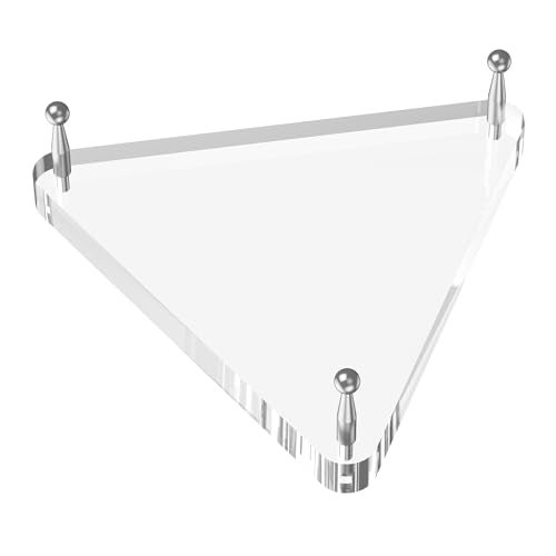 SVENJBB Clear Acrylic Basketball Holder, Display Ball Stand for Football, Soccer, Volleyball, Acrylic Ball Stand with Rubber Feet and Silver Pegs for Displaying Sports Memorabilia, 1 Pack - Image 1