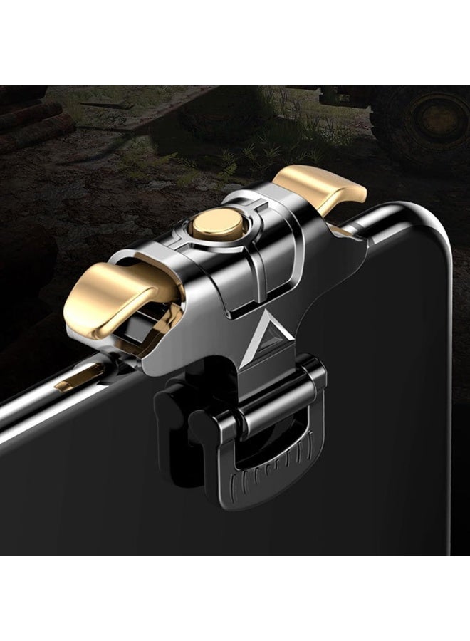 Taurus Trigger is a smartphone video game controller with infrared technology, compatible with Android and iPhone, featuring pressure-sensitive buttons and precise control knobs. - Image 5