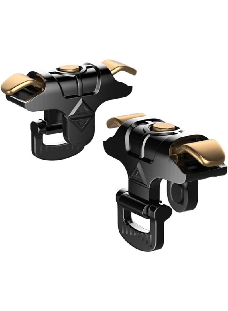 Taurus Trigger is a smartphone video game controller with infrared technology, compatible with Android and iPhone, featuring pressure-sensitive buttons and precise control knobs. - Image 1